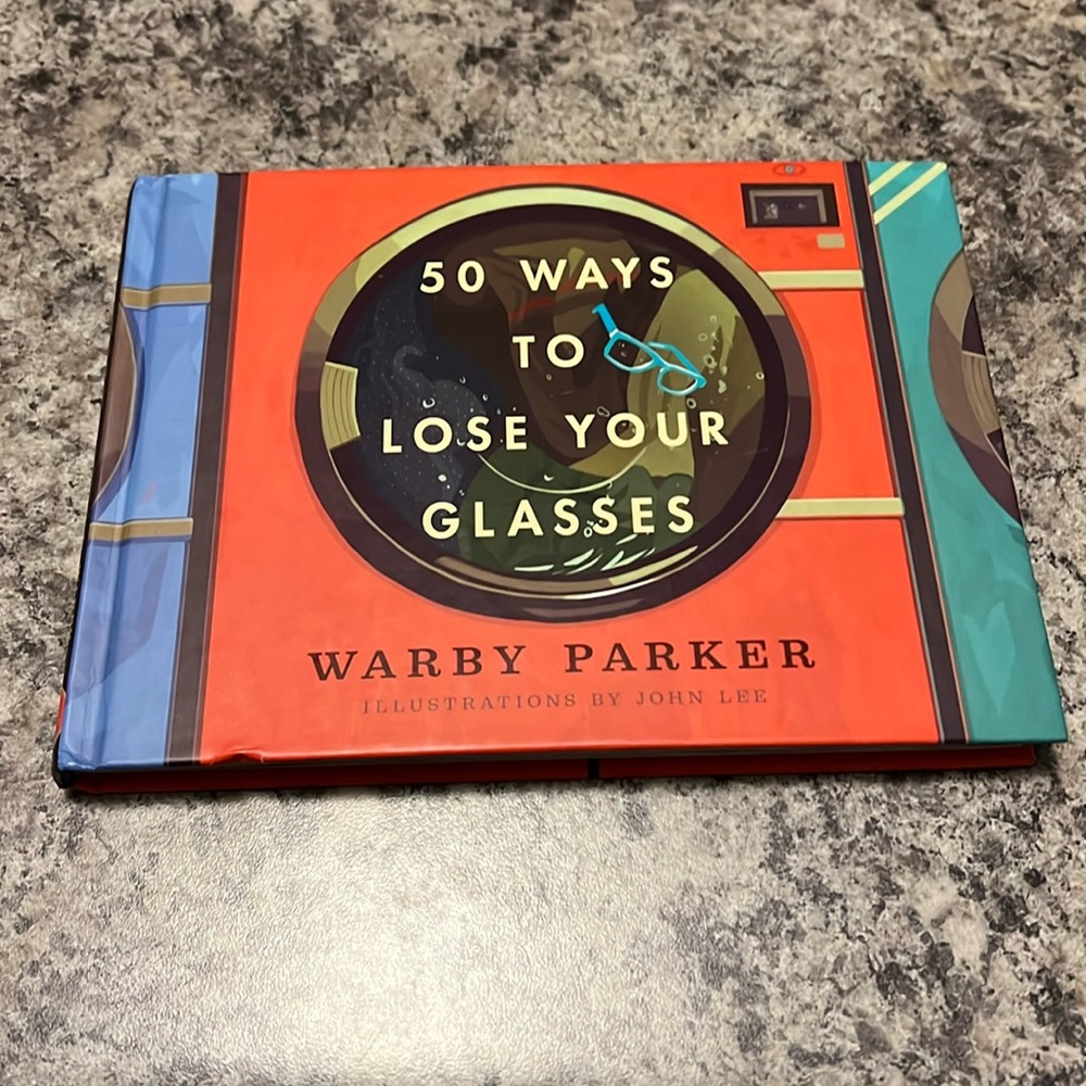 Hardcover Humorous Coffee Table Book - 50 Ways To Lose Your Glasses